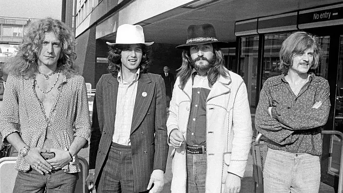Led Zeppelin Foto NDR-Webseite