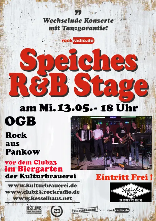 OGB | Rock aus Berlin Pankow bei Speiches R & B Stage