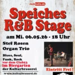Stef Rosen Organ Trio bei Speiches R & B Stage