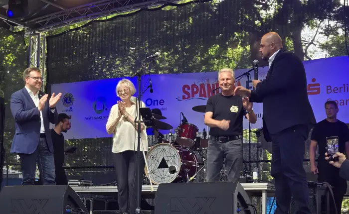 Die Macher des Havelfestes, rechts Bürgermeister Frank Bewig - Havelfest Spandau 2026